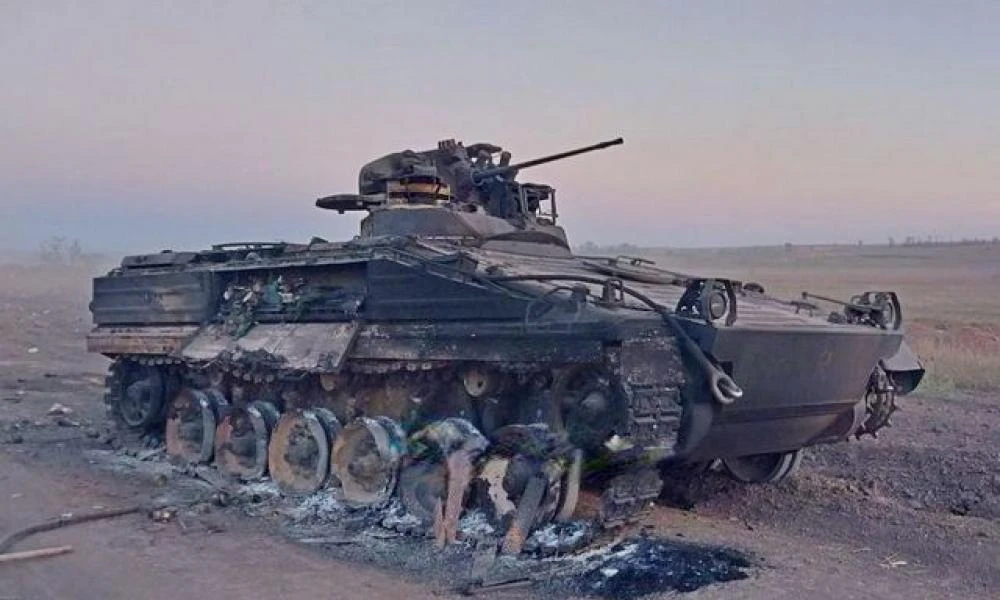Τα όμορφα Γερμανικά ΤΟΜΑ MARDER όμορφα καίγονται-10.000 Ουκρανοί παραδόθηκαν κάνοντας χρήση ειδικής συχνότητας λένε οι Ρώσοι